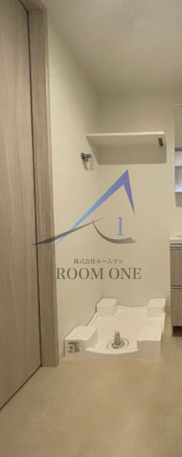 ブライズ二子新地の設備|洗濯機置場です。