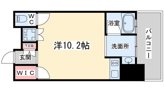 【間取り】 | エス・キュート西天満