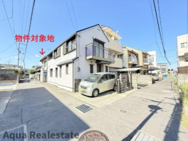 高松市三条町　売地の前面道路含む現地写真|前面道路含む現地写真です
