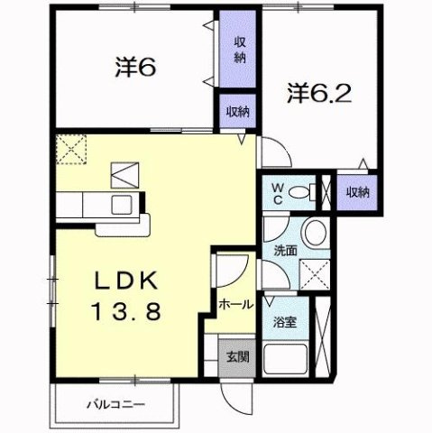 【間取り】 | パルガーデン　４