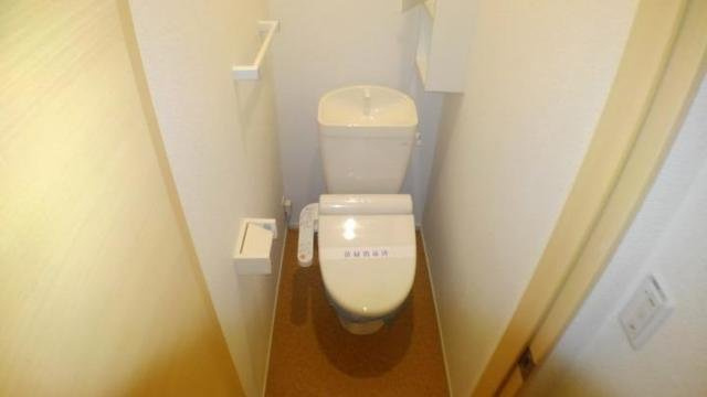 太宰府市通古賀２丁目のアパートのトイレ|清潔感のあるトイレです