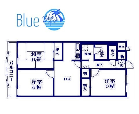 【間取り】 | ダンデライアン鵠沼