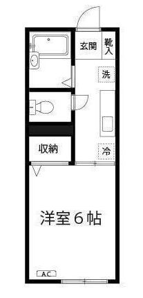 ハイム・ブルーメの間取り|間取りです。