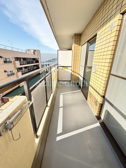 コンフォート市ヶ尾のバルコニー