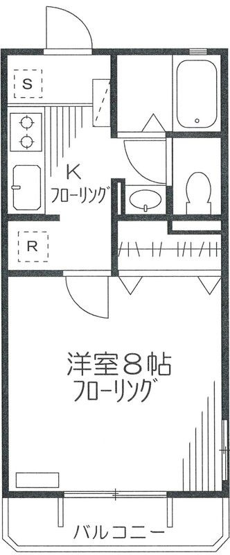 パルデンスＴＹの間取り|間取りです。