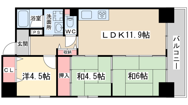 【間取り】 | エスパシオ21