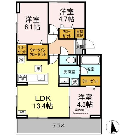 【間取り】 | ヴィレオ