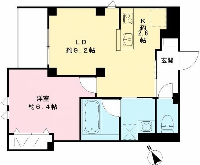 ＧＥＭ西新宿（ＺＥＨ）の間取り