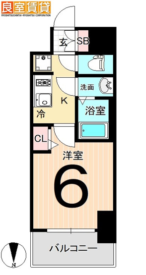 【間取り】 | プレサンス東別院セレニス