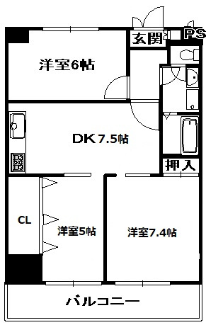 【間取り】 | 三田ヴィラオートリ