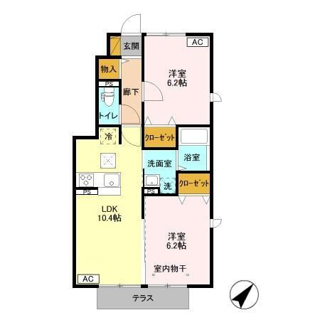 【間取り】 | ボナール