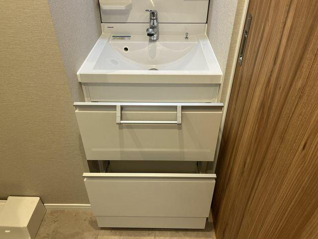 築地永谷コーポラスの洗面所