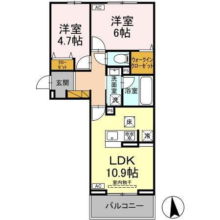 【区画図】 | ボヌール殿内
