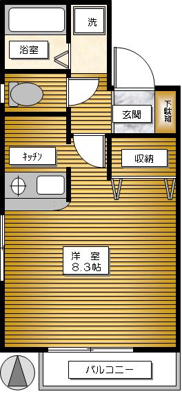 マ・メゾンの間取り