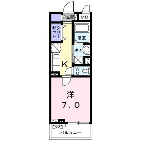 サイド　ライス　フィールドⅡの間取り