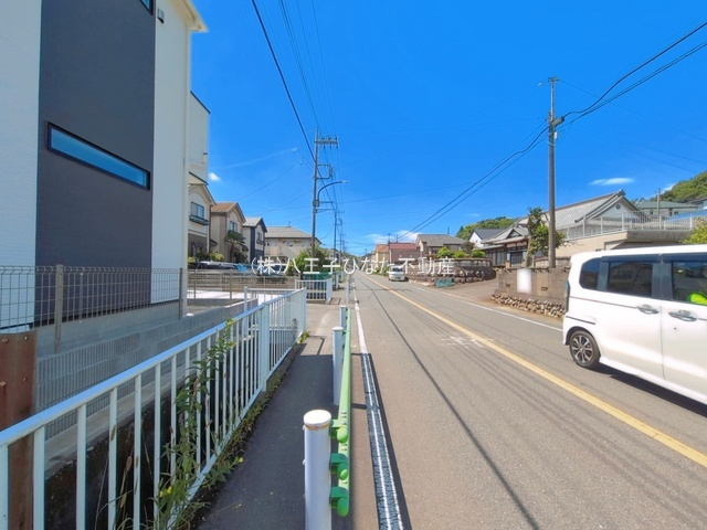 祝成約　八王子市　上柚木　新築戸建て　３期の前面道路含む現地写真|～仲介手数料無料☆八王子ひなた不動産～　八王子市上柚木　新築戸建て