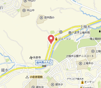 祝成約　八王子市　上柚木　新築戸建て　３期の地図|～仲介手数料無料☆八王子ひなた不動産～　八王子市上柚木　新築戸建て