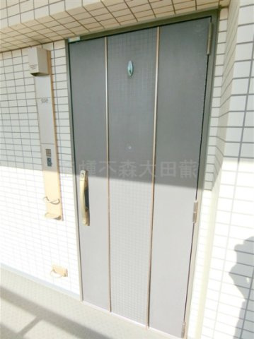 クリオ多摩川ラ・モードの玄関