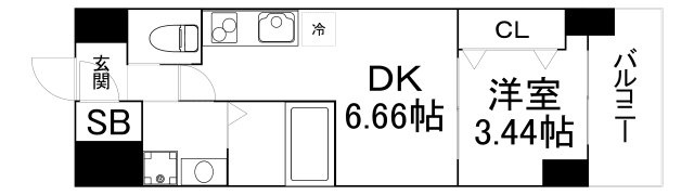 【間取り】 | クローバーグランデ今里