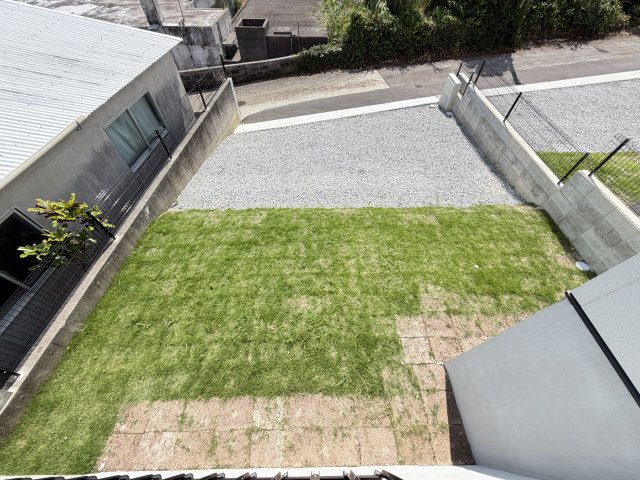 南城市玉城前川（全3棟）3号棟の庭|3号棟　お庭♪
