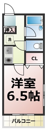 【間取り】 | 第２エムワンビル