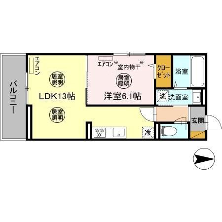 【間取り】 | Ferro Palazzo C棟