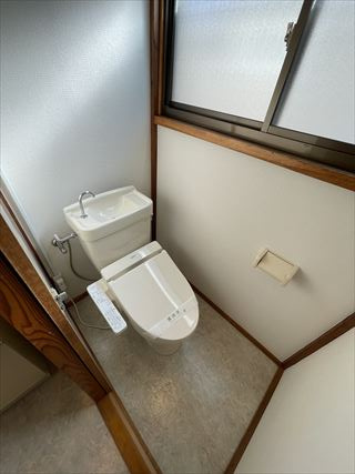 メゾン池上Ⅰのトイレ|ゆったりとした空間のトイレです