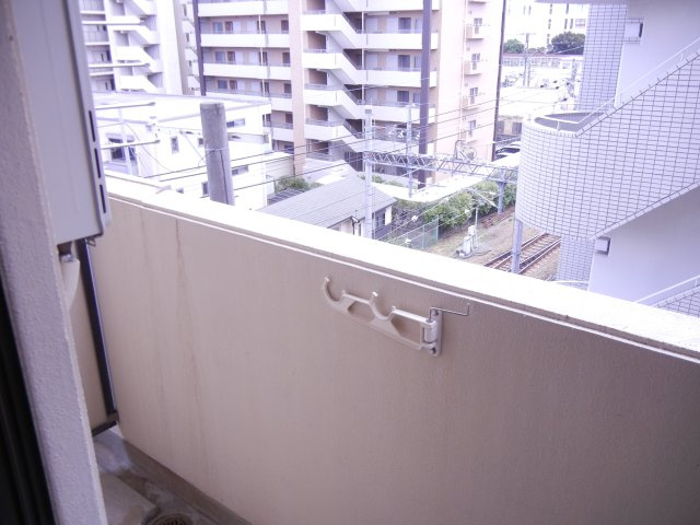 サウザンド塚口のバルコニー