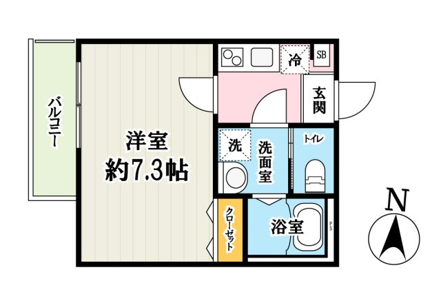 ベルデタンテ大宮公園の間取り