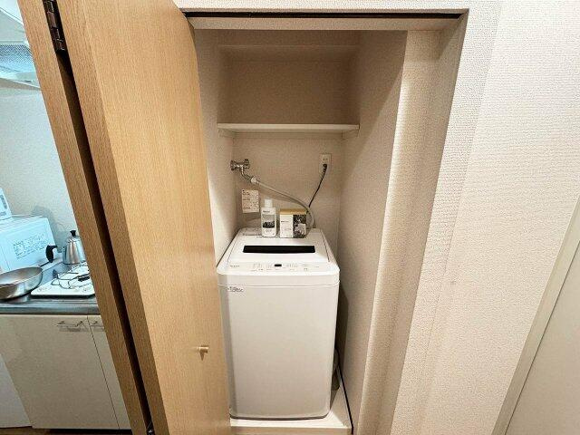 スカイコート三越前壱番館の洗面所