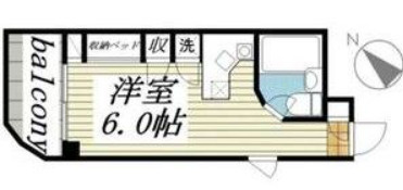 【間取り】 | ラパルフェド立川(ラパルフェドタチカワ)