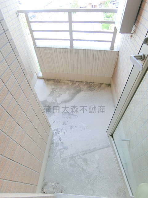 サニークレスト南蒲田のバルコニー
