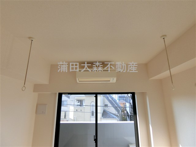 スカイコート蒲田EASTの設備|エアコン　室内物干し