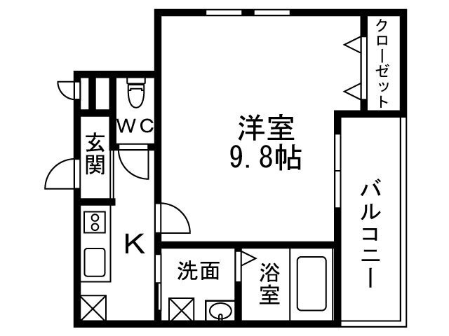 【間取り】 | セジュール白鷺Ⅰ