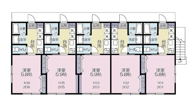 ブリリアントの間取り