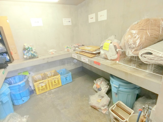 サニークレスト南蒲田のその他共用部分|敷地内ゴミ捨て場