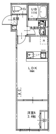 リスグラシューの間取り