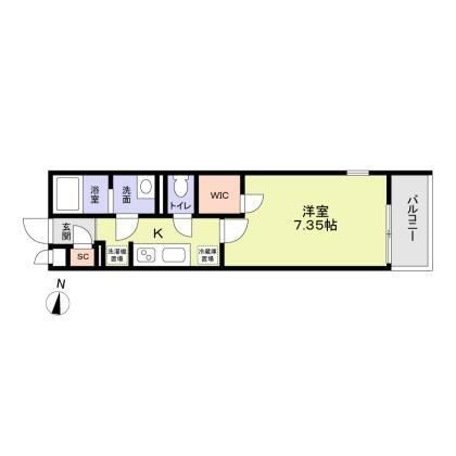 ベノーネ西所沢の間取り
