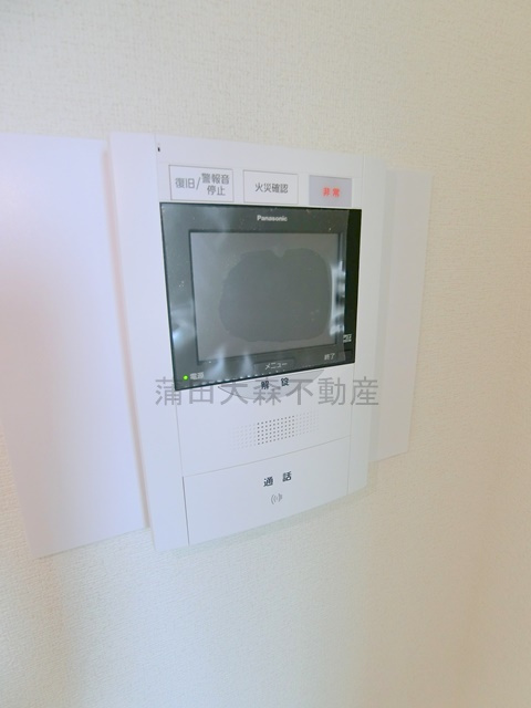 サニークレスト南蒲田の設備|TVモニター付インターホン