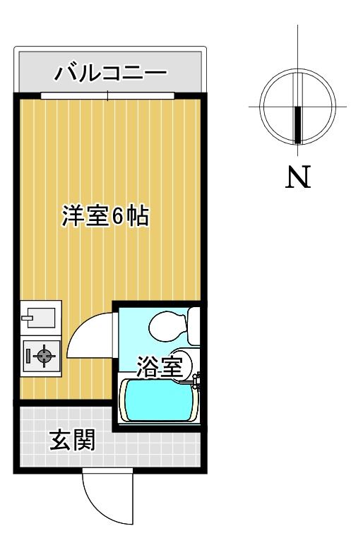 BeBeベティⅡの間取り