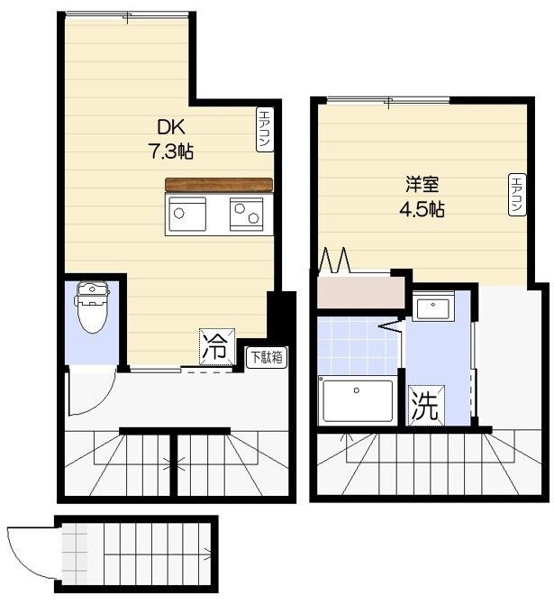 アーカンジェル志村の間取り|間取りです。