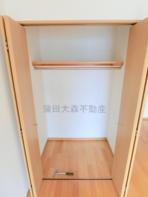 サニークレスト南蒲田の収納|収納　クローゼット