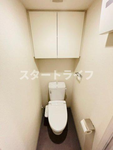 大阪市淀川区東三国６丁目の賃貸マンションのトイレ