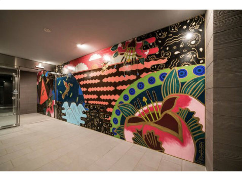 ＡＲＴ　ＲＥＳＩＤＥＮＣＥ　ＩＮ　ＫＡＳＨＩＷＡ－ｎｏ－ＨＡのロビー