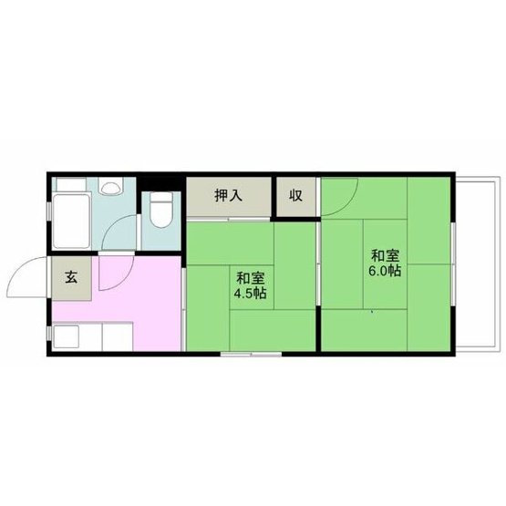【間取り】 | ハニリリカⅡ