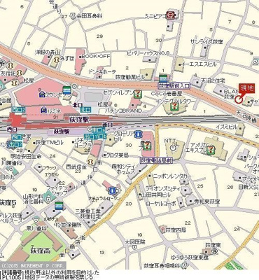 【地図】 | エクセリア荻窪