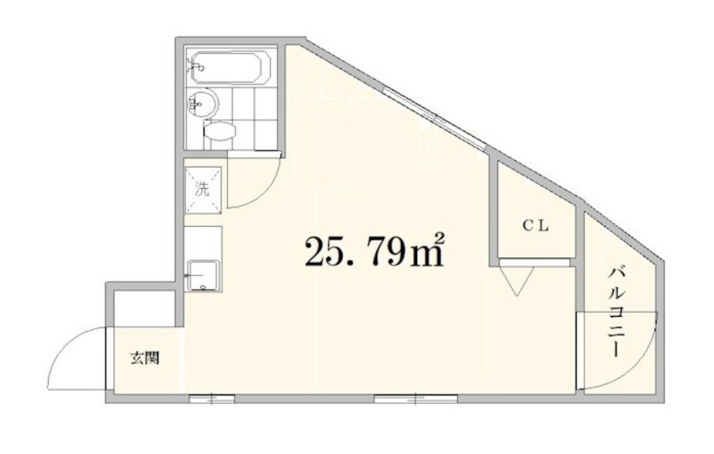 修栄マンションの間取り