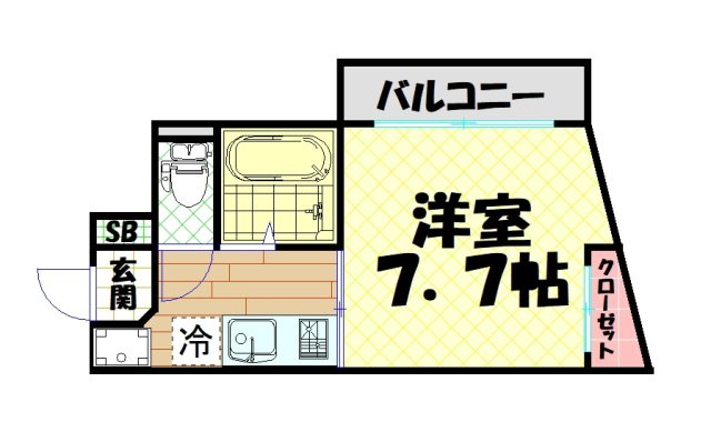 【間取り】 | シャスール大正