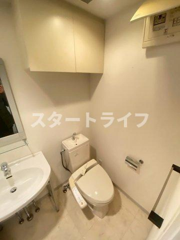 豊中市三国２丁目の賃貸マンションのトイレ