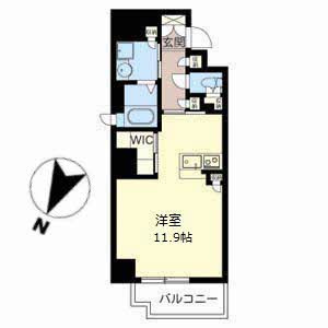 パラッツォロッサの間取り